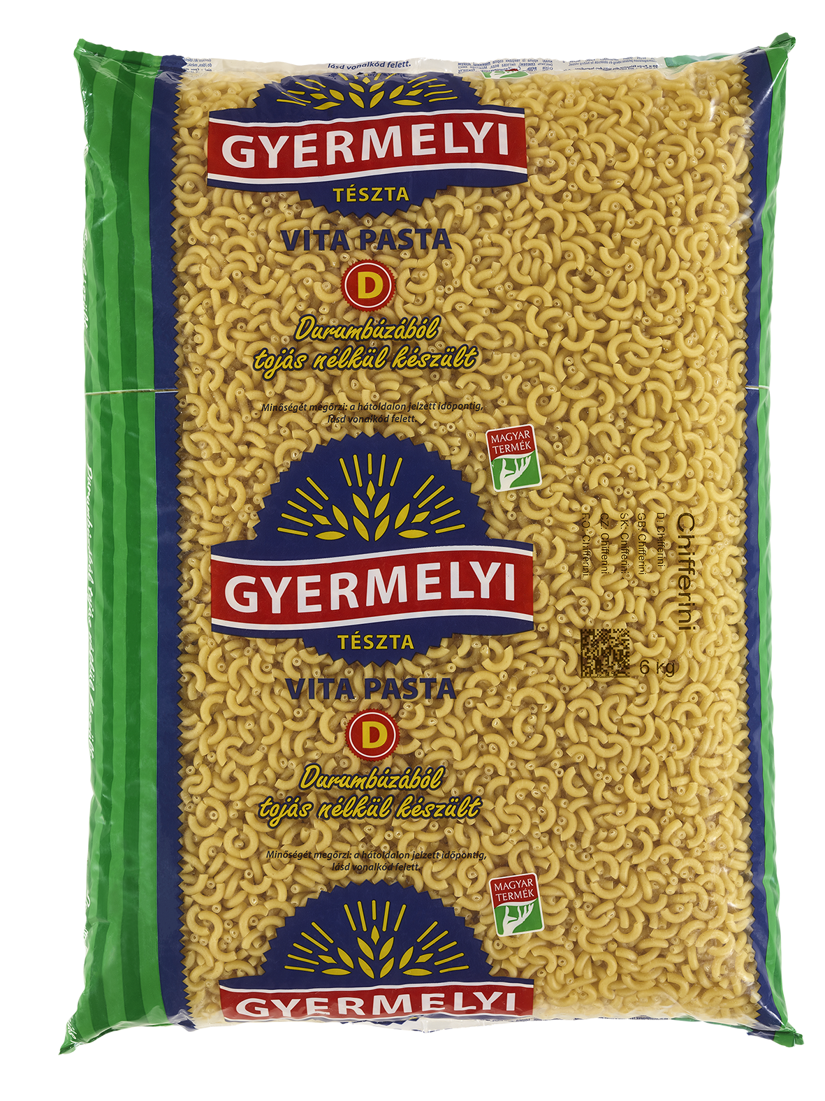 Gyermelyi Vita Pasta Chifferini 6kg